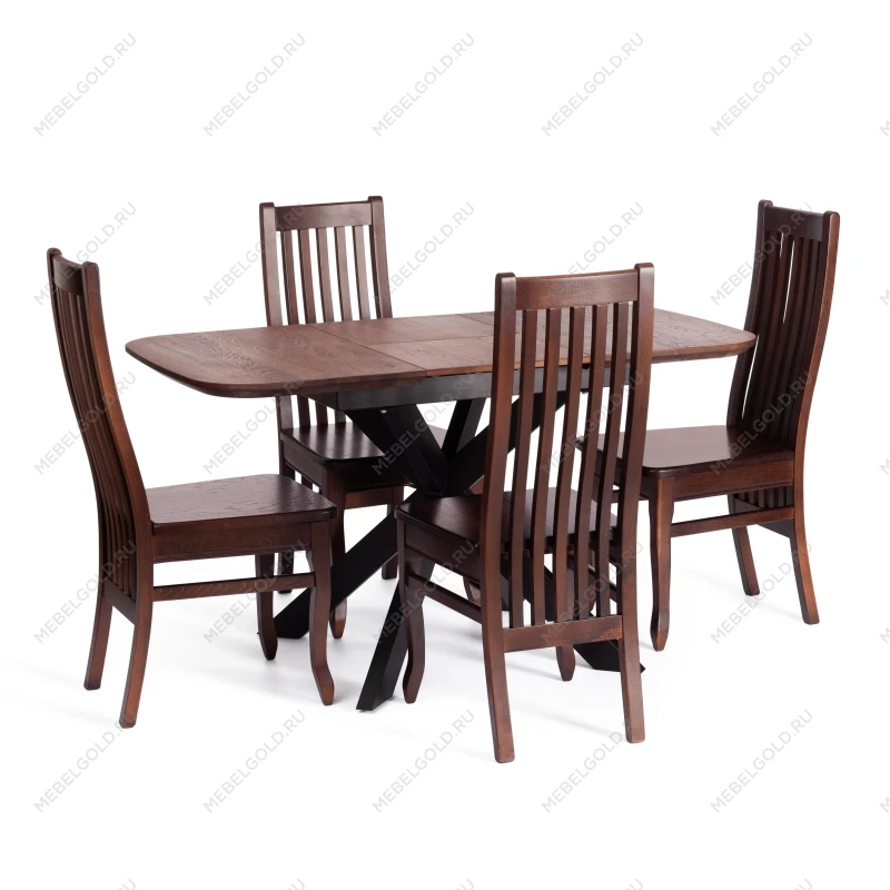 Стул DOLCE жёсткое сидение, бук, мдф, 40х46х100см, Tobacco | изображение 5