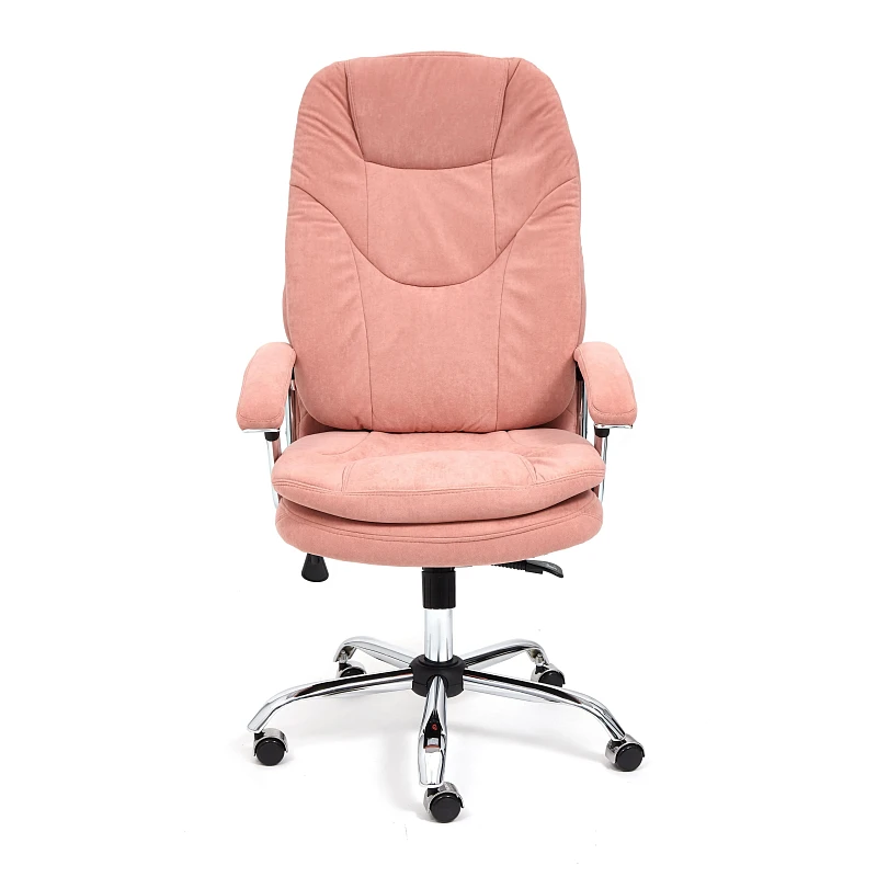 Кресло SOFTY LUX, флок, розовый, 137 | изображение 1