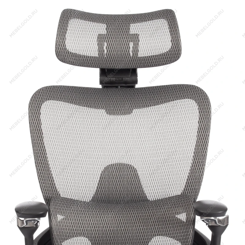 Компьютерное кресло Sakura, сетка, серый | изображение 7