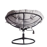 Кресло CLOUDE HOME, рогожка/металл, 97х98х90-96см, серо-бежевый, 3M 16/2 | изображение 4