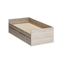 КАСТОР (KULLEN) кровать раздвижная ИКЕА / IKEA 90х200 сонома