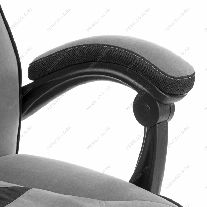 Кресло Arena metalBL, велюр, серый/черный, 29/35 | изображение 10