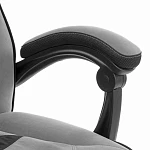 Кресло Arena metalBL, велюр, серый/черный, 29/35 | изображение 10