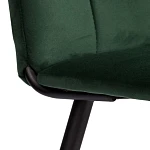 Стул обеденный Asti, TREND, велюр, Deep Forest (изумруд), 50х55х93 | изображение 8