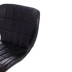 Стул барный AVIONIC (mod. KY712A), металл/экокожа, 45*53*86-107 см, черный/хром | изображение 6