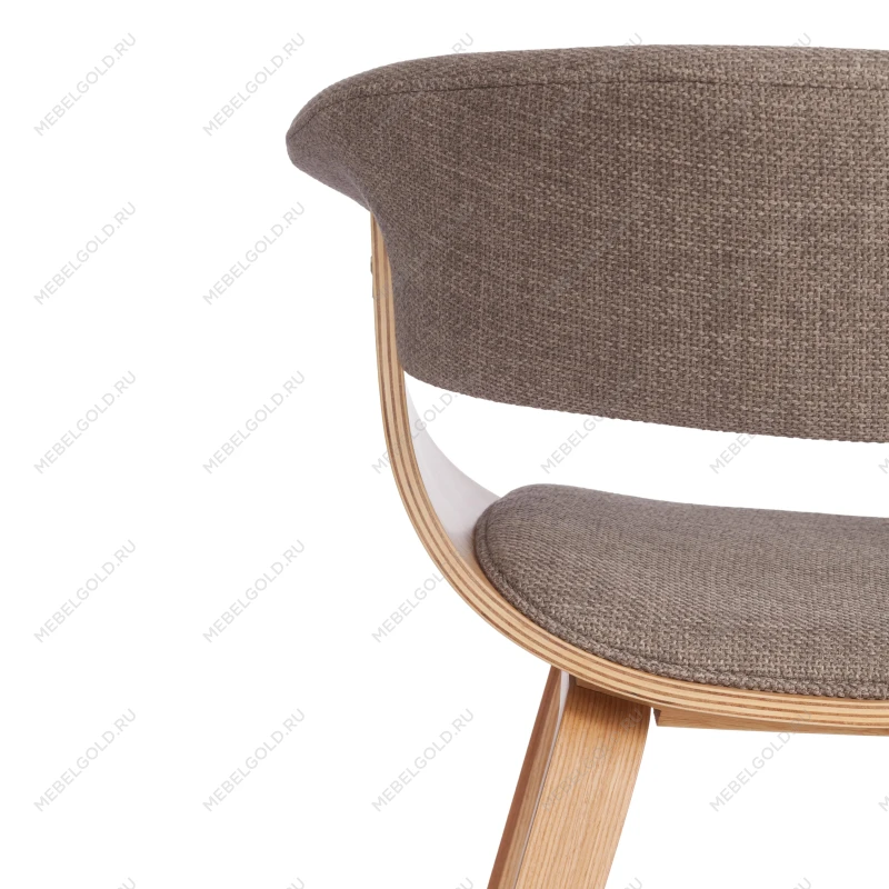 Стул VIMTA (mod.8021), дерево / ткань, 69х56х77 см, натуральный/бежевый, Aimcasa 5 | изображение 9