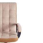 Кресло TRENDY (22), флок/ткань, бежевый/бронза, 7/TW-21 | изображение 5