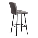Барный стул Medeo/Медео, велюр, серый, 29, 45х56х113 см | изображение 2