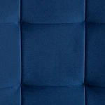 Стул обеденный Medeo, поворотный механизм 360, велюр, Blue (синий) | изображение 6