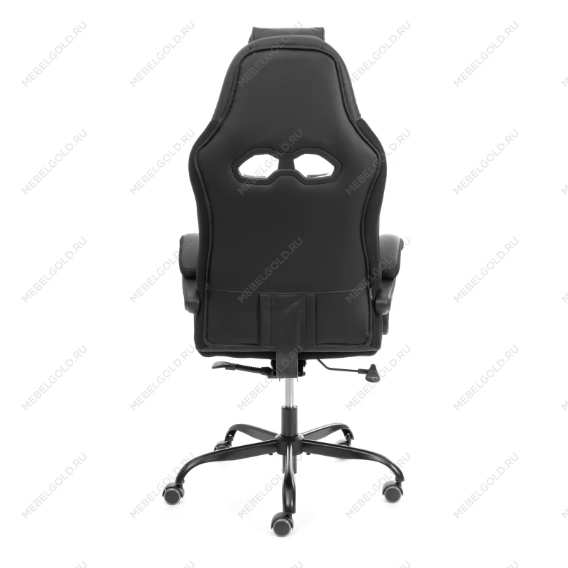 Кресло Arena metalBL, кож/зам, черный/черный карбон, 36-6/карбон черный | изображение 4