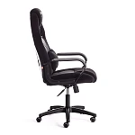 Кресло DRIVER (22), флок/ткань, черный/серый, 35/TW-12 | изображение 1