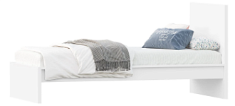 МАЛЬМ / VARMA Сэнг 90 кровать ИКЕА / IKEA, 106х208х100/38, белый