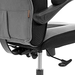 Кресло Arena metalBL, велюр, серый/черный, 29/35 | изображение 12