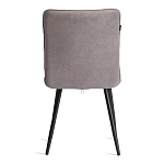 Стул обеденный Bari, LT, флок, серый/черный, 29, 41х55х89 см | изображение 3