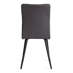 Стул обеденный La Rousse, NEW, ткань рогожка, тёмно-серый, F68, 45х55х93 см | изображение 3