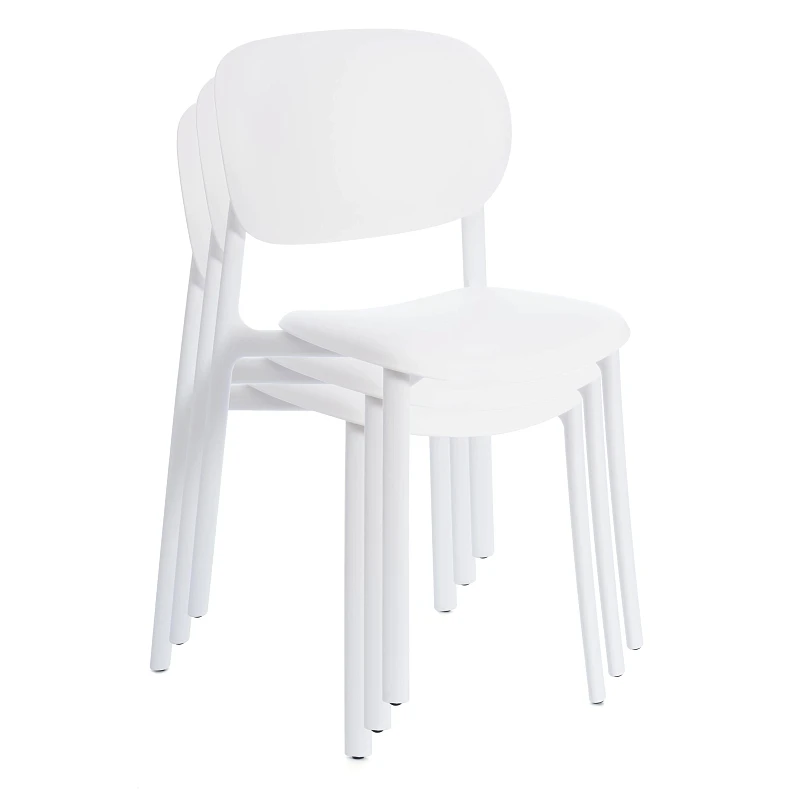 Стул ADORE (mod. XRB-1025), пластик, белый (white), 41 х 53 х 81,5 см | изображение 12