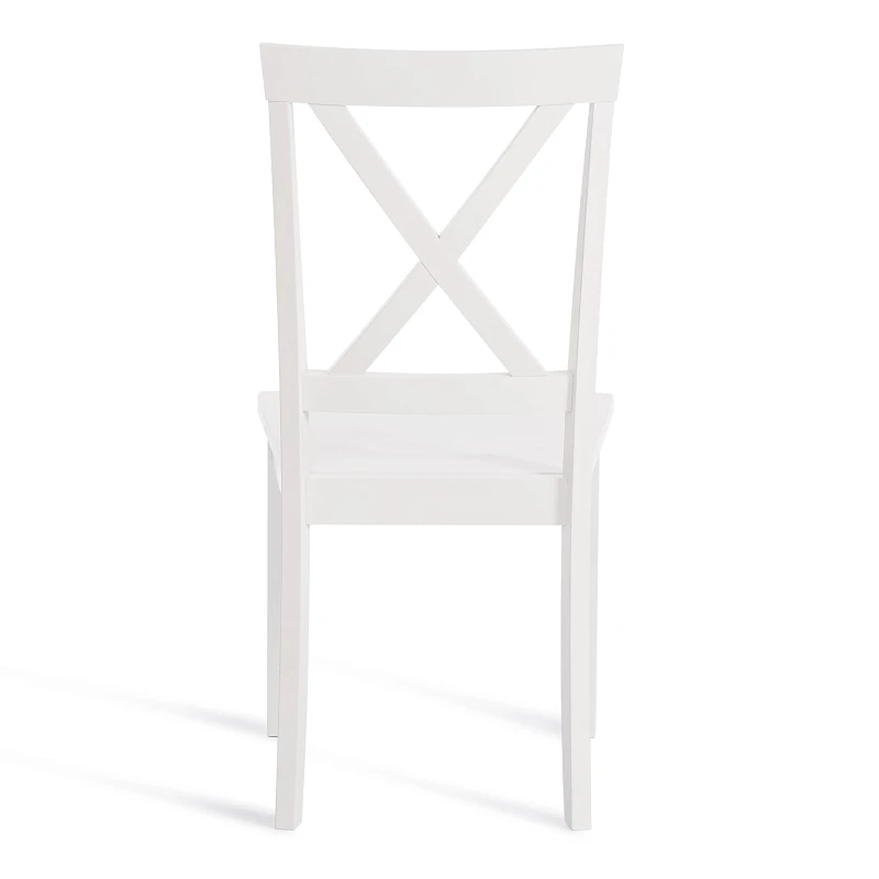 Стул GOLFI (Гольфи), дерево гевея/мдф, 44x54x95, pure white (402) | изображение 3