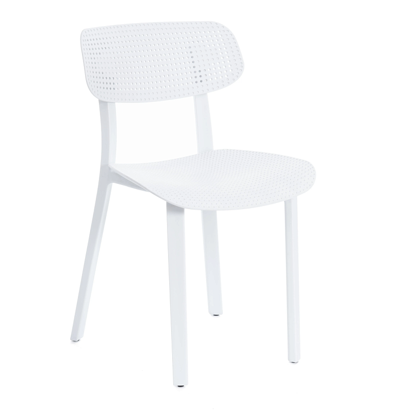 Стул JOLLY (mod. XRB-096-B2), пластик, белый (white), 46 х 50,5 х 78 см