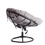 Кресло CLOUDE HOME, рогожка/металл, 97х98х90-96см, серо-бежевый, 3M 16/2 | изображение 3