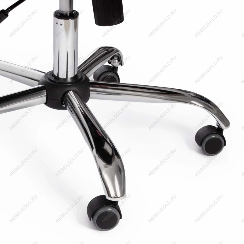 Кресло BERGAMO хром (22), кож/зам, бежевый, 36-34 | изображение 15