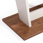 Стол обеденный FOX раздвижной, ЛДСП, 68.6x110-145x75 см, Дуб Канзас/Пепел | изображение 12