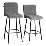 Полубарный стул Medeo/Медео, велюр, бежевый, 7, 42х56х102 см | изображение 14