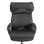 Кресло Duke metal BL, кож/зам/ткань, черный/серый, 36-6/12 | изображение 6