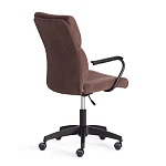 Кресло BENEFIT, флок, коричневый, 6 | изображение 2