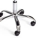 Офисное Компьютерное кресло TULIP (mod.106-1), металл/пластик/PU, 58 x 47 x 97см, White (белый) / Chrome (хром) | изображение 7