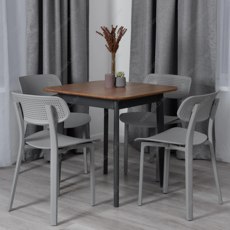 Стул JOLLY (mod. XRB-096-B2), пластик, серый (grey), 46 х 50,5 х 78 см | изображение 13