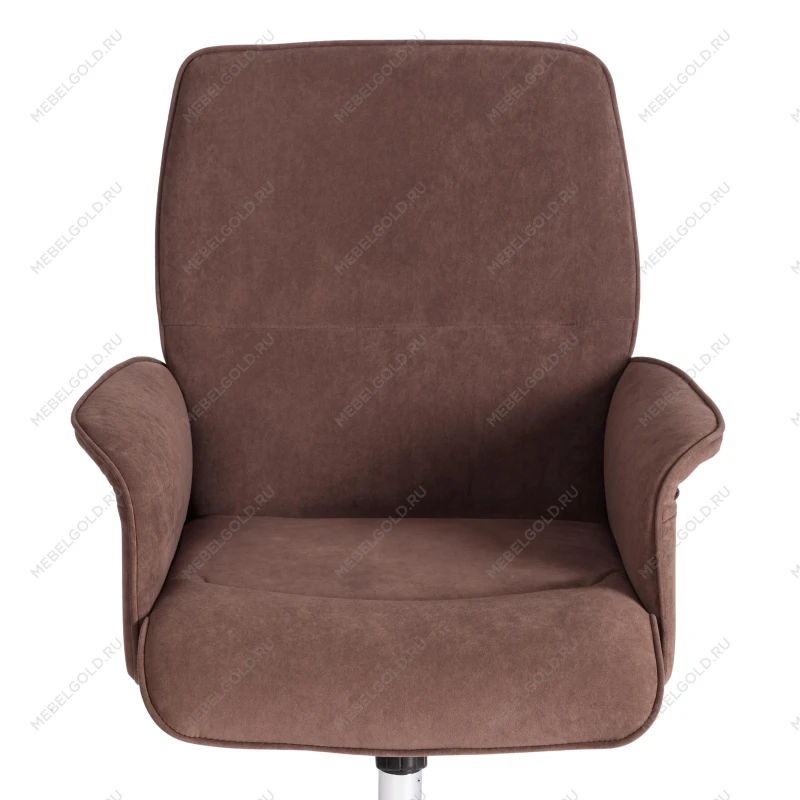 Кресло YORK, флок, коричневый, 6 | изображение 5