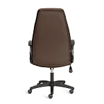 Кресло INTER (24), кож/зам/флок/ткань, коричневый, 36-36/6/TW-24 | изображение 3