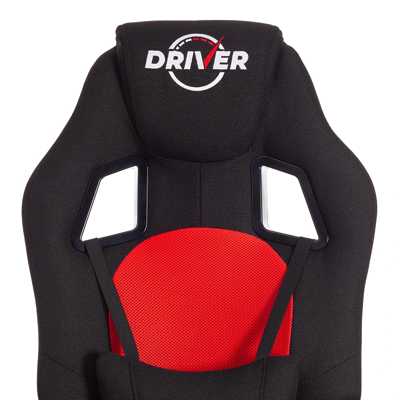Кресло DRIVER (22), ткань, черный/красный, 2603/TW-08 | изображение 6
