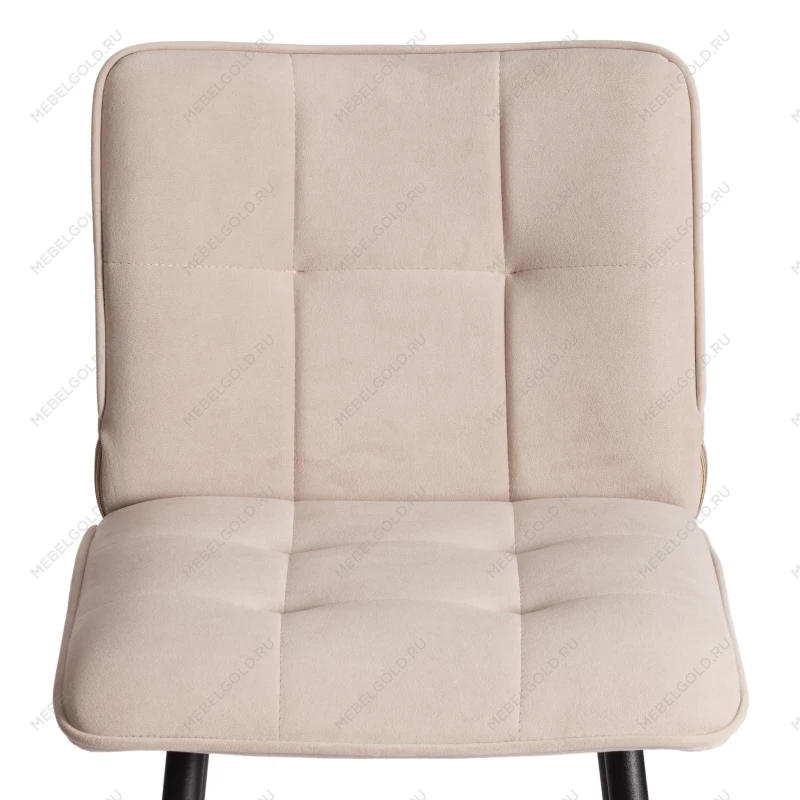 Полубарный стул Bari/Бари, велюр, бежевый, 7, 42х55х99 см | изображение 5