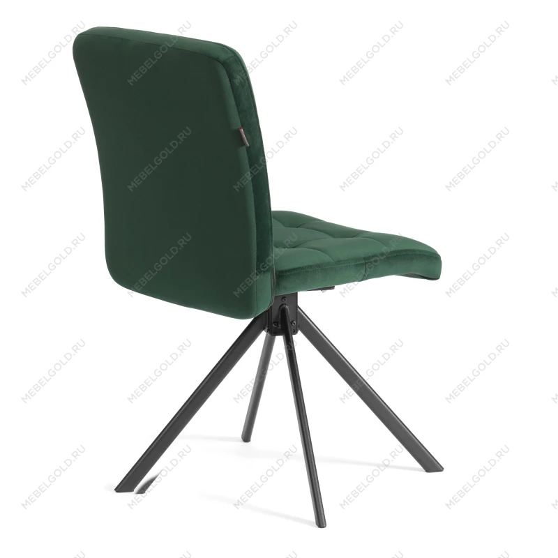 Стул обеденный Medeo, поворотный механизм 360, велюр, Deep Forest (изумруд) | изображение 2