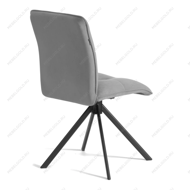 Стул обеденный Sweet, поворотный механизм 360, велюр, серый, 29 | изображение 2