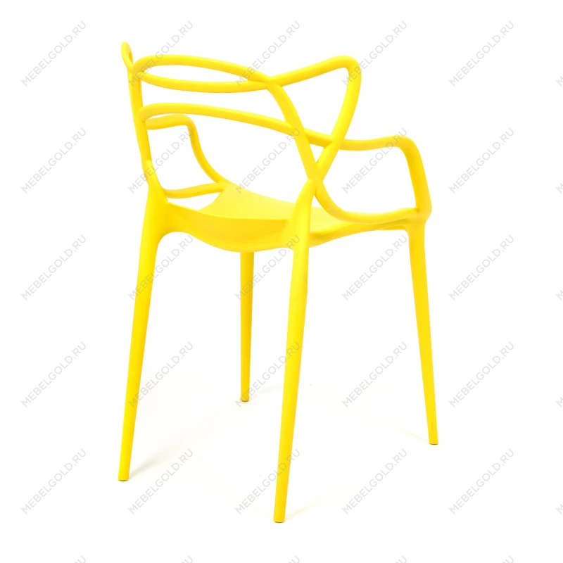 Стул Cat Chair (mod. 028), пластик, 53 x 59 x 82,5 см, желтый (Yellow Y-01) | изображение 2