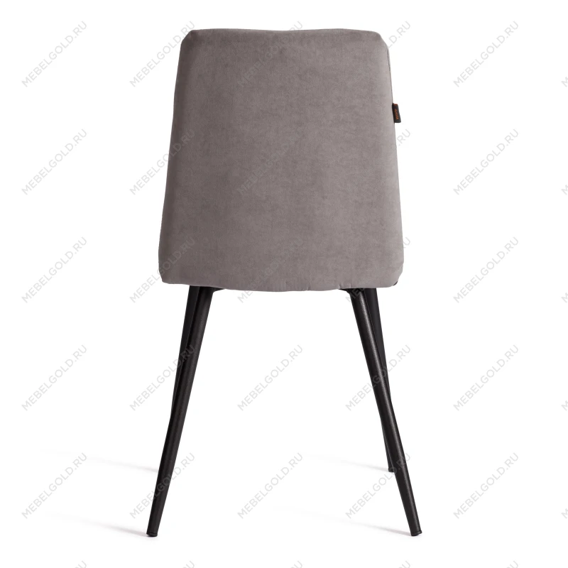 Стул обеденный Asti, TREND, флок, серый/чёрный, 29, 47х54х86 см | изображение 3