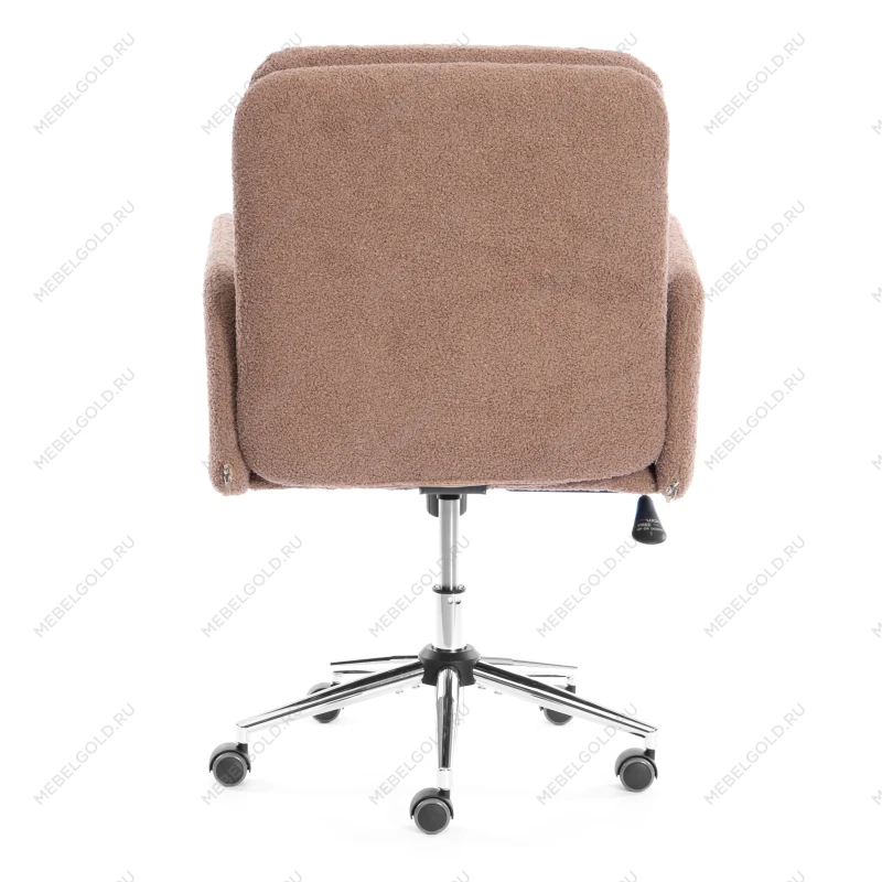 Кресло Dover хром, букле, коричневый, barni cocoa | изображение 3