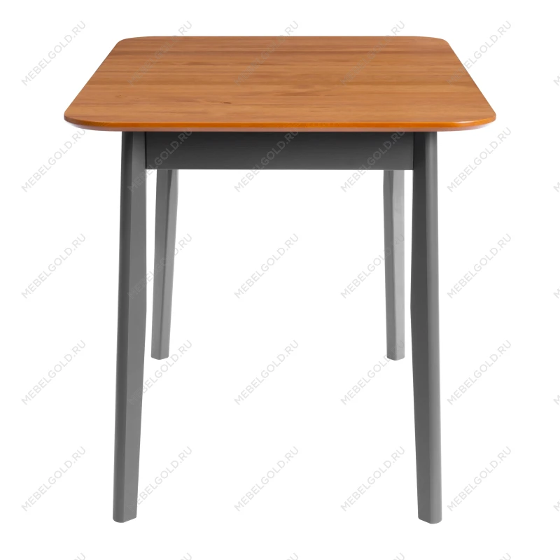 Стол Соната Люкс/Sonata Lux table, 120х75х75 см, массив сосны, антик /графит, 120х75х75 см | изображение 2
