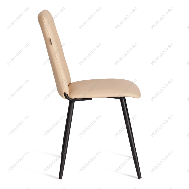 Стул обеденный Asti, TREND, экокожа, бежевая, 50х55х93 | изображение 1