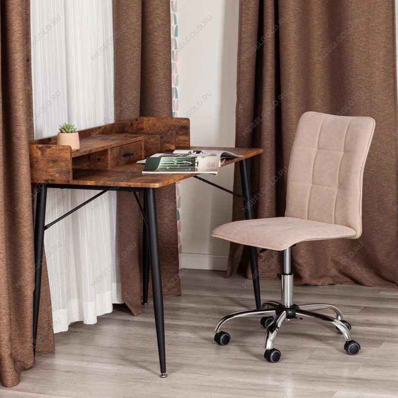 Кресло ONE, флок, бежевый, 7 | изображение 8