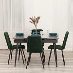 Стул обеденный Asti, TREND, велюр, Deep Forest (изумруд), 50х55х93 | изображение 10