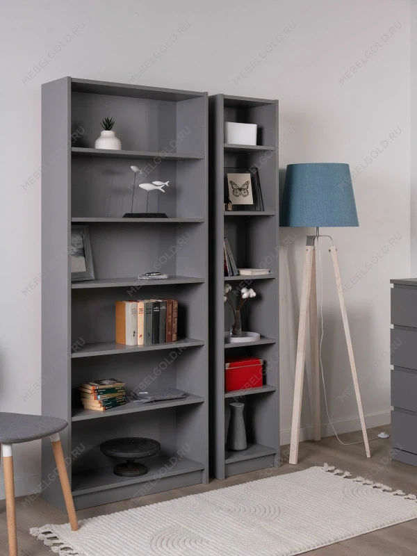 Стеллаж Варма Стэнд 78х198х28, серый | изображение 2