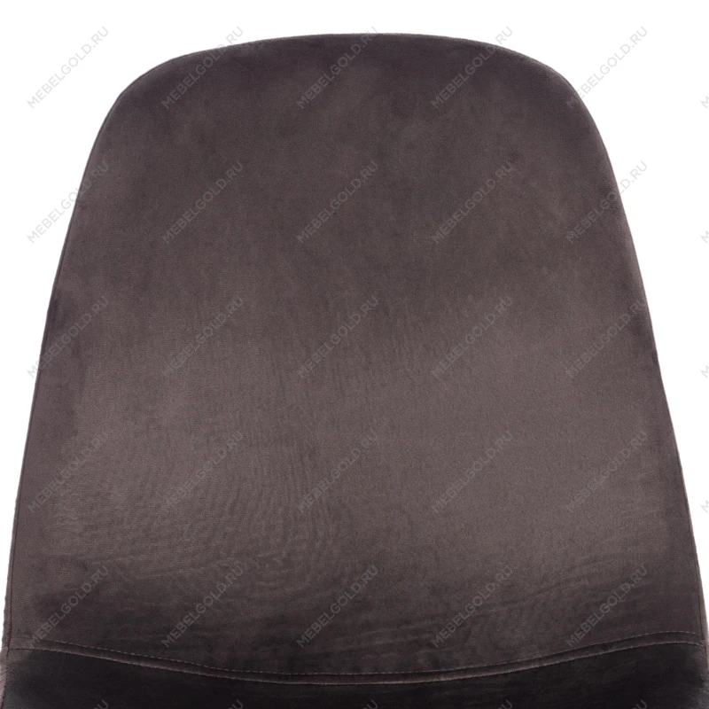 Стул BREEZE (mod. 4724), Велюр/металл, 44 х 53 х 87 см, Dark grey (темно-серый) HLR24 / черный | изображение 6