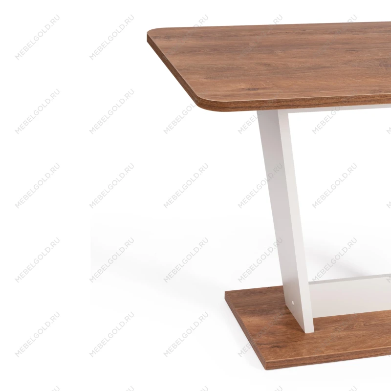 Стол обеденный FOX раздвижной, ЛДСП, 68.6x110-145x75 см, Дуб Канзас/Пепел | изображение 8