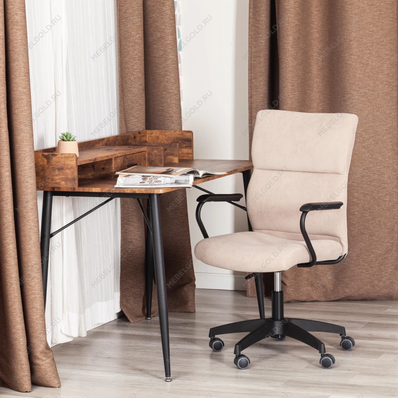 Кресло BENEFIT, флок, бежевый, 7 | изображение 11