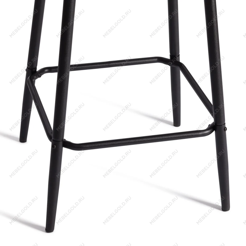 Полубарный стул Medeo/Медео, экокожа, бежевый, 42х56х102 см | изображение 10