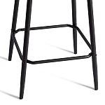 Полубарный стул Medeo/Медео, экокожа, бежевый, 42х56х102 см | изображение 10