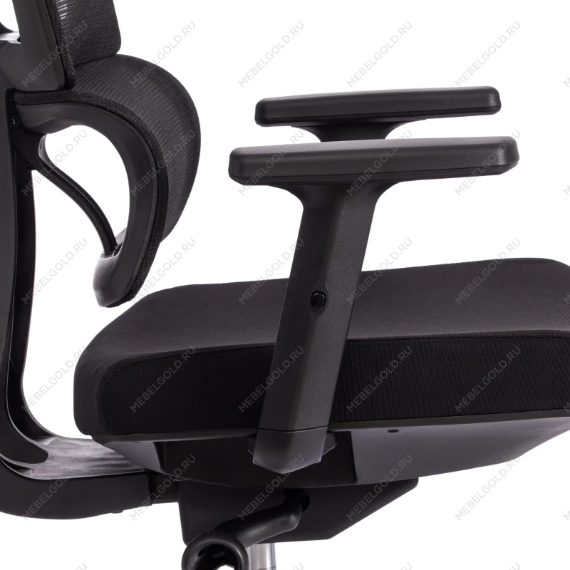 Компьютерное кресло MESH-11HR, ткань/сетка, черный | изображение 13